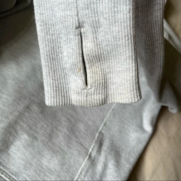 ❗️SOLD❗️Lululemon Calm & Cozy Zip Up Jacket Heathered Core Ultra Light - Picture 13 of 15